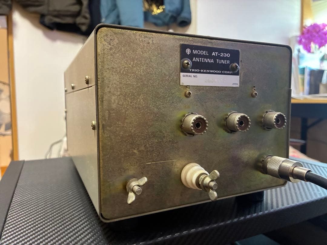TRIO AT-230 アンテナチューナー　(取説コピーあり)中古品