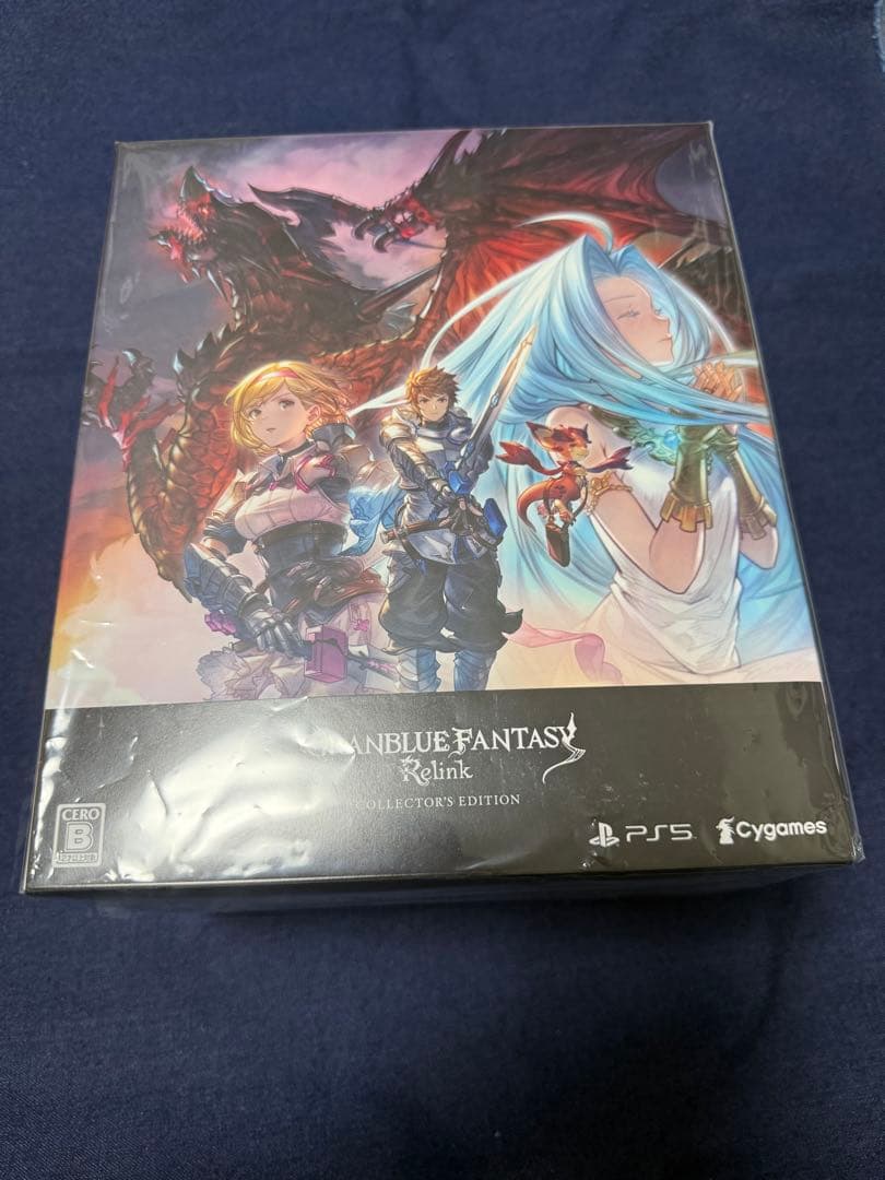 グラブル リリンク コレクターズ特典のみ プロトバハムート スタチューフィギュア