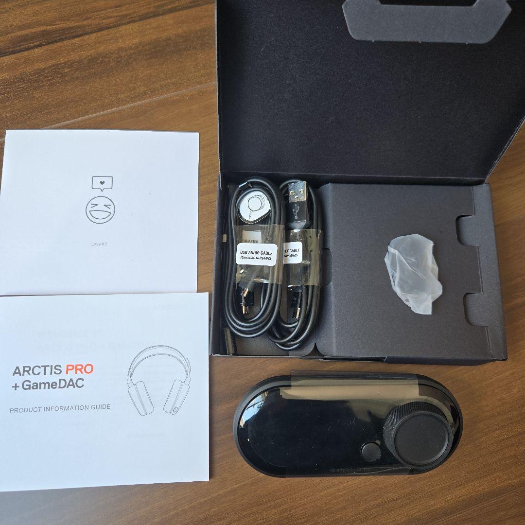 【美品】Steelseries ARCTIS PRO+GAMEDAC