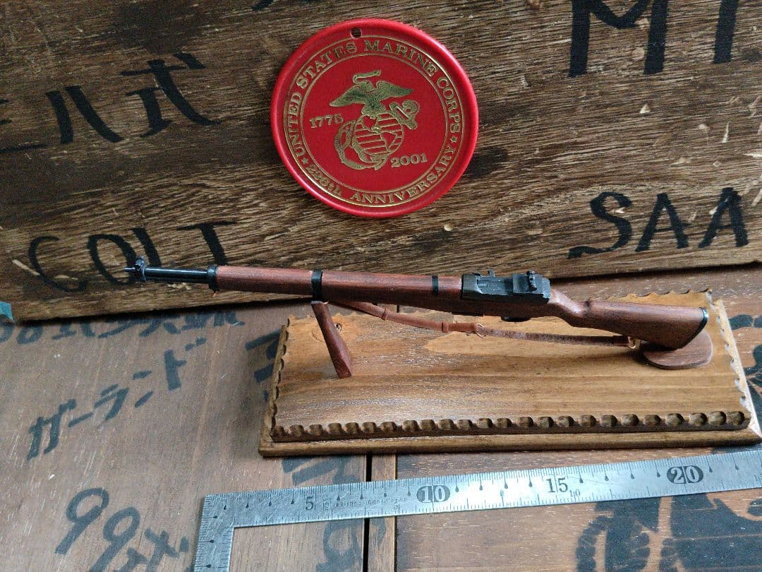 M1ライフル ミニチュア 木製