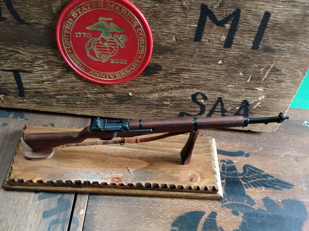 M1ライフル ミニチュア 木製