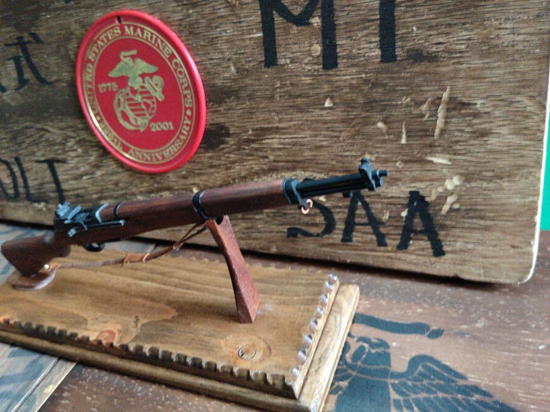 M1ライフル ミニチュア 木製