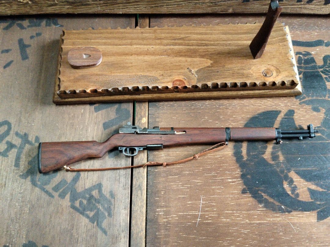 M1ライフル ミニチュア 木製