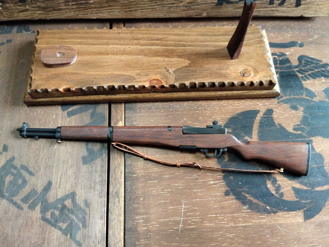 M1ライフル ミニチュア 木製