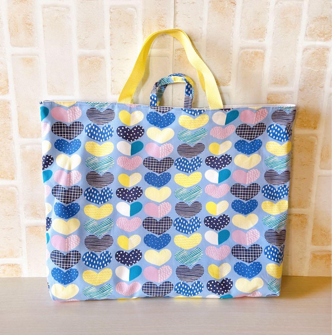 【匿名配送】ハンドメイド　入園入学5点セット NO.214 ハート柄