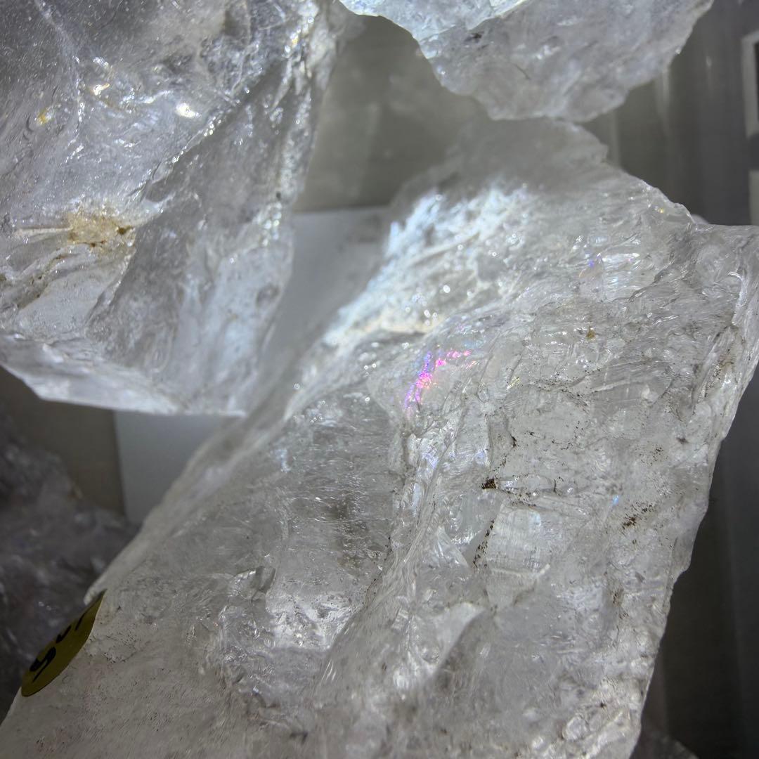 天然石 割り原石 まとめ売(1ロット) 2.5kg（ローズクオーツ・クオーツ）