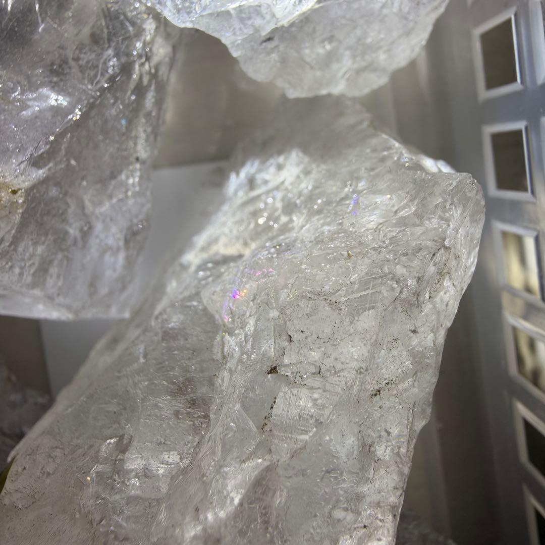 天然石 割り原石 まとめ売(1ロット) 2.5kg（ローズクオーツ・クオーツ）