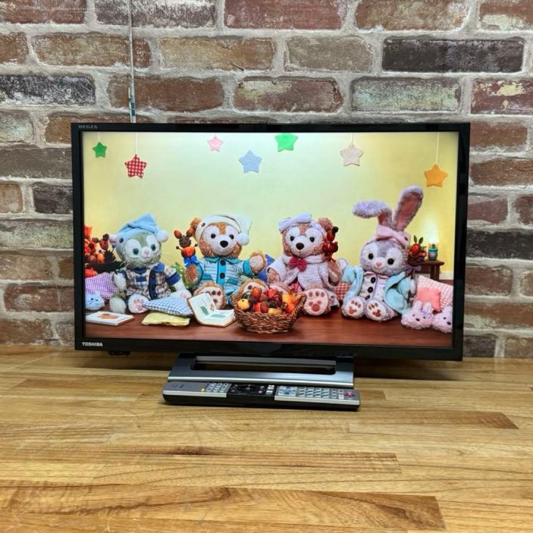 東芝 24V型 液晶テレビ 24V34 REGZA スマートテレビ 動画アプリ○