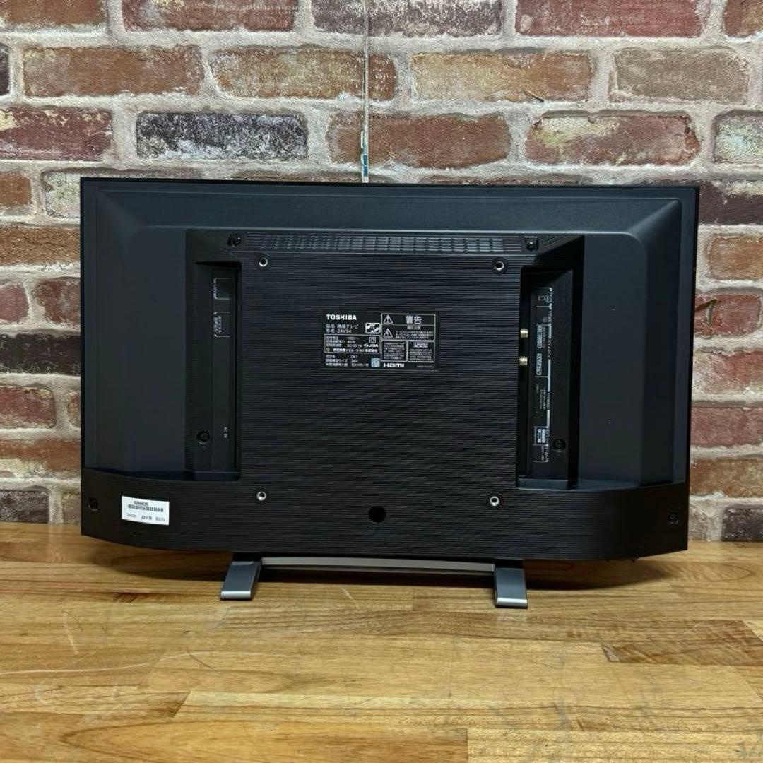 東芝 24V型 液晶テレビ 24V34 REGZA スマートテレビ 動画アプリ○