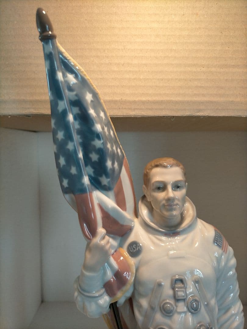 リヤドロ lladro アポロ 宇宙飛行士 バズ オルドリン