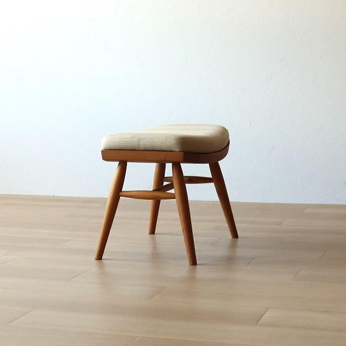 KASHIWA 柏木工 CIVIL シビル オットマン スツール 飛騨家具