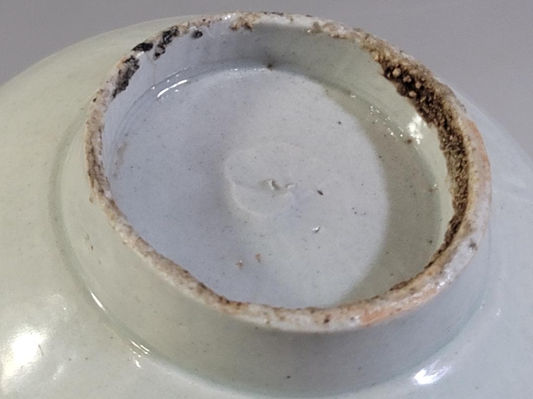 朝鮮 李朝 白磁 碗 深鉢 古美術 DT412
