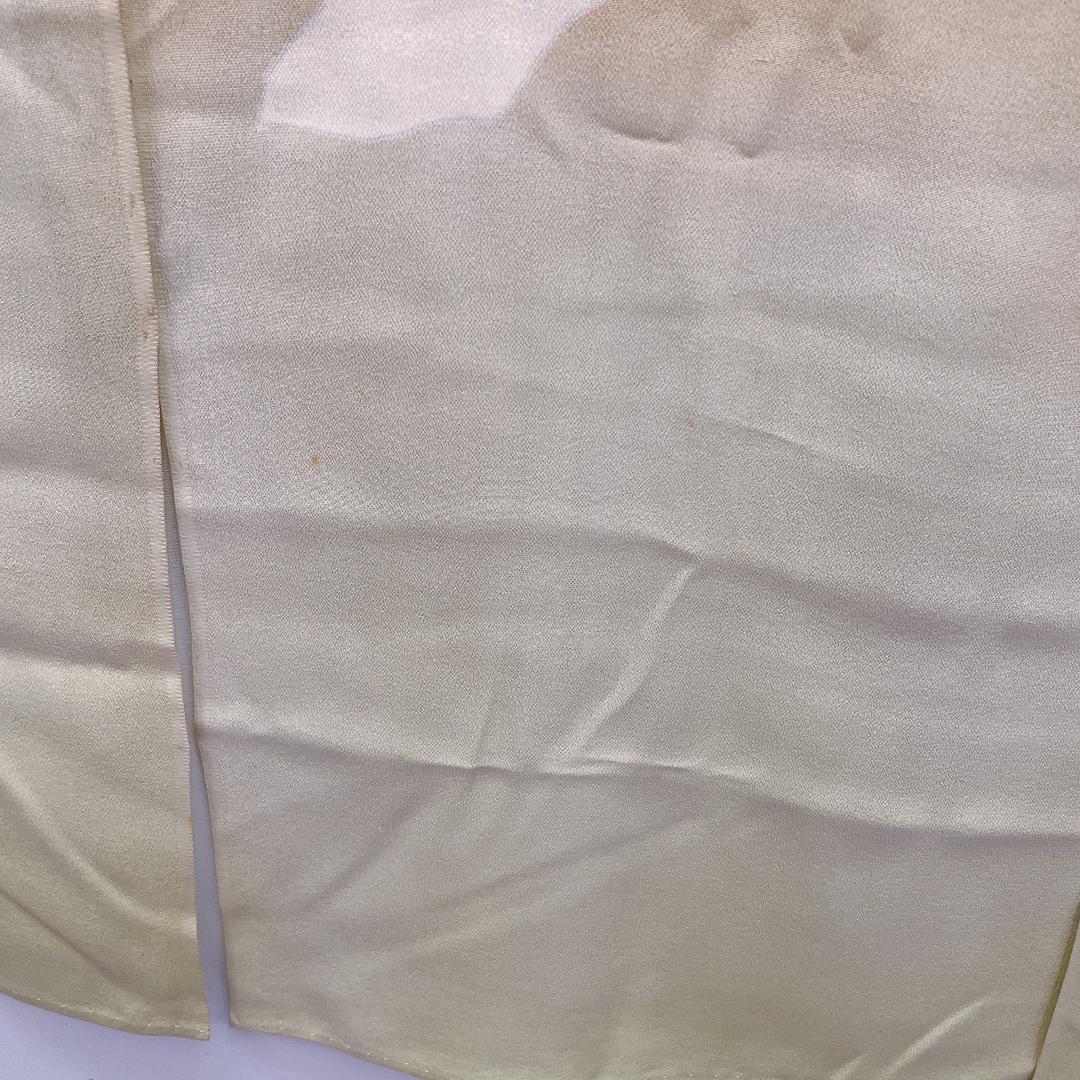 ★4353★ 花嫁暖簾 加賀 正絹 アンティーク品 レトロ 暖簾 のれん