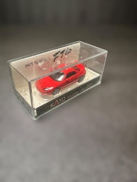 【希少・KATO】 MITSUBISHI FTO （レッド） サイズ1/87