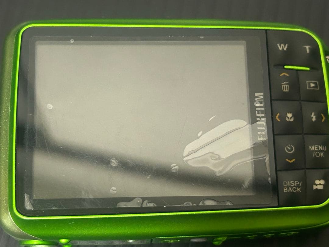 「作例あり」FUJIFILM デジタルカメラ FinePix Z33WPグリーン