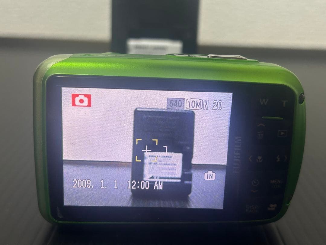 「作例あり」FUJIFILM デジタルカメラ FinePix Z33WPグリーン