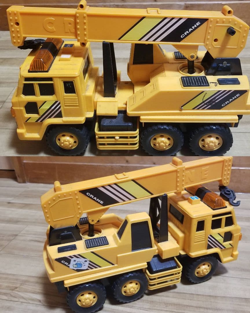 レトロ、希少品★作業車　リモコンクレーン車 大量セット　おもちゃ
