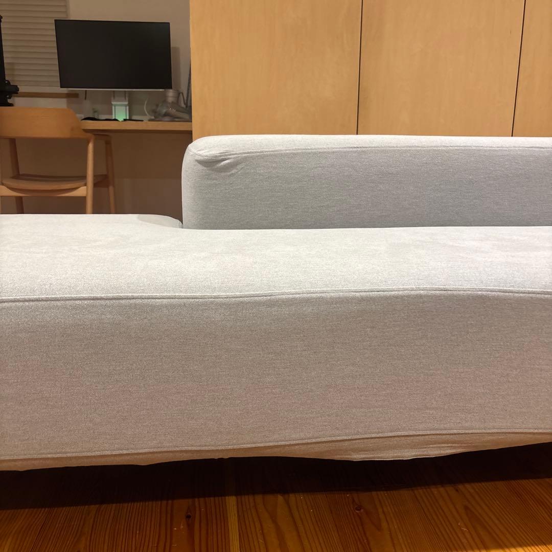 【廃盤・希少】ソファベンチ本体　綿帆布　ソファベンチ用カバー杢ライトグレー