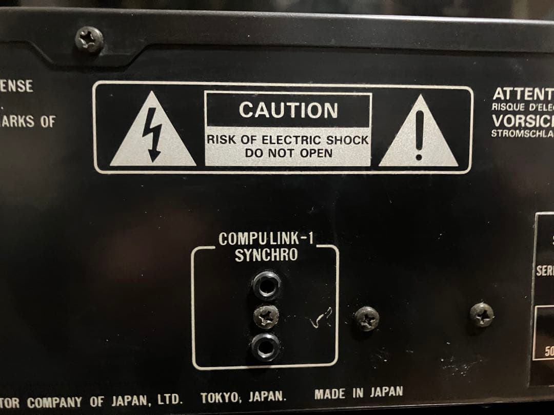 【動作品】Victor TD-W511 ステレオダブルカセットデッキ／リモコン付