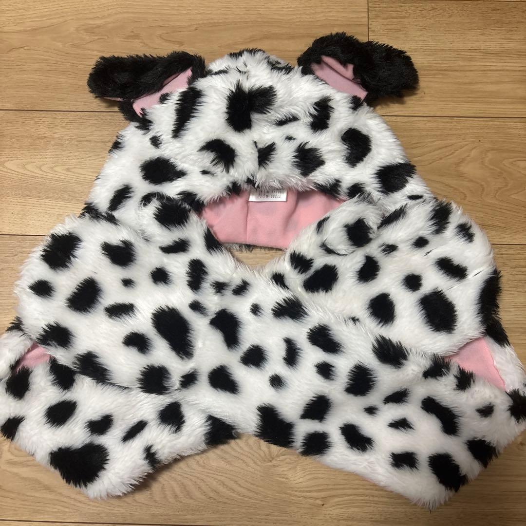 即日発送！ マフラーキャップ 101匹わんちゃん ディズニー