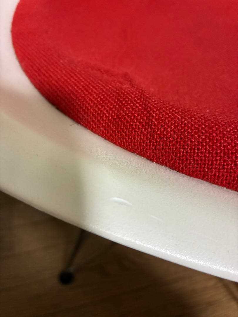 イームズ/Eamesシェルチェア ホワイト×オレンジ