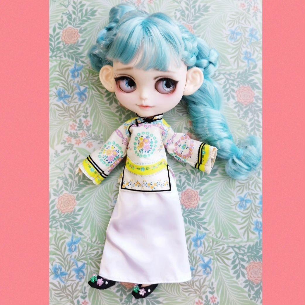 確認用　アイシードール　チャイナ　チャイナ服　ハンドメイド　アウトフィット