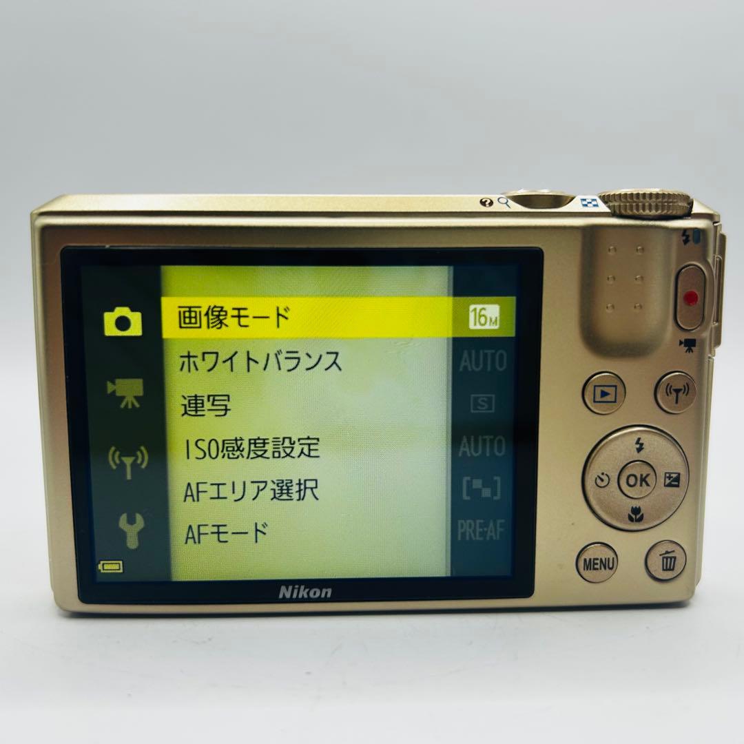 美品　Nikon COOLPIX S7000 ゴールド デジカメ