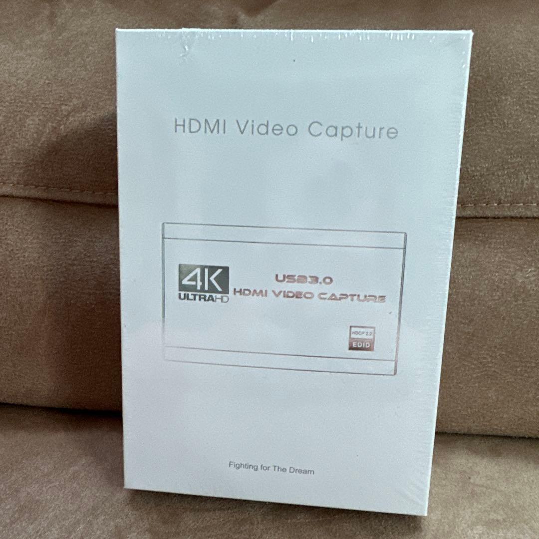 HDMI キャプチャーボード4K パススルーゲーム　YouTube switch