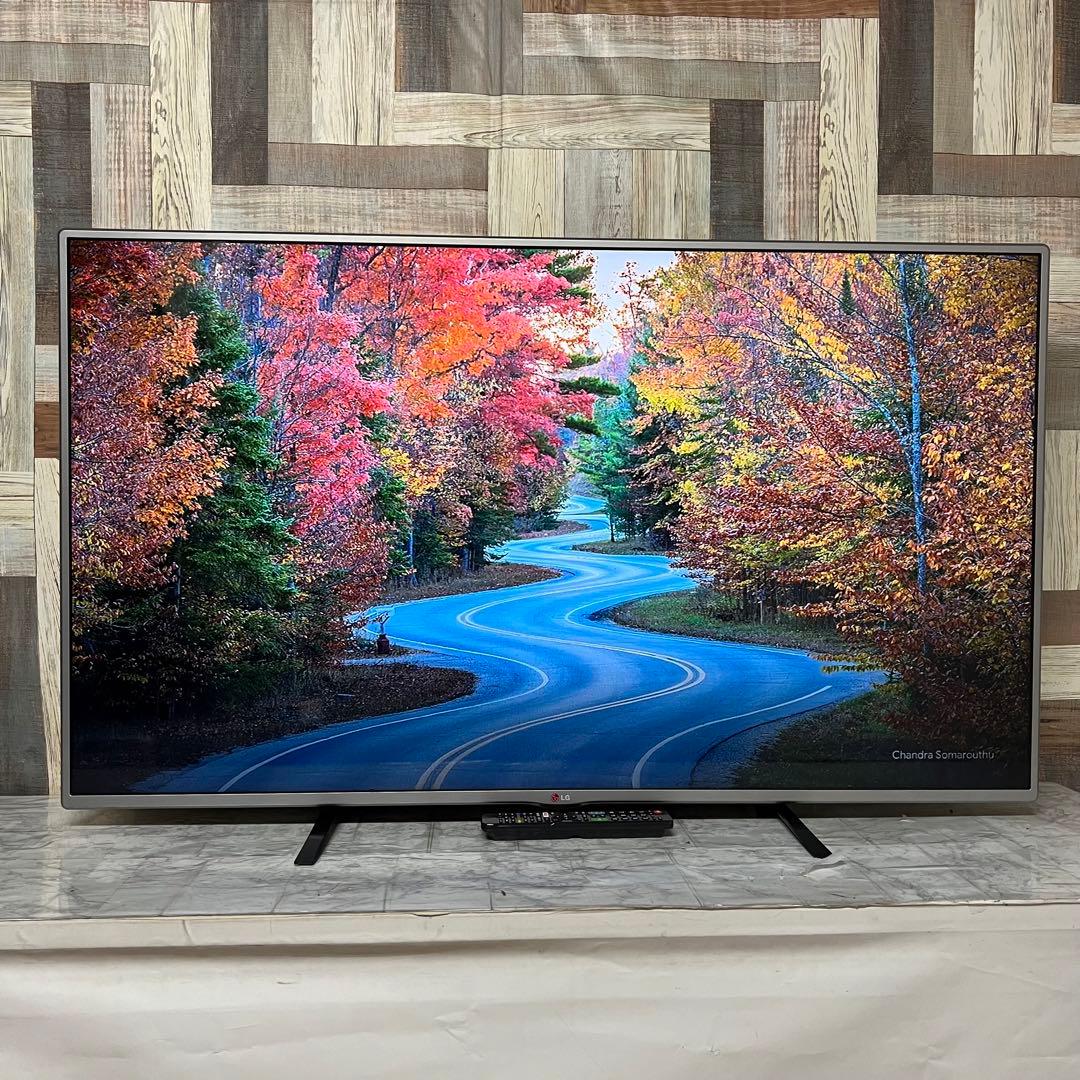 即日受渡❣️全国送料込LG 55型smartテレビNetflix◎新品リモコン付