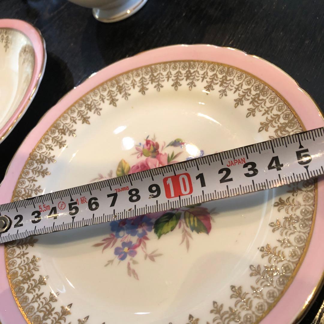 最終値引き❗️イングランド製アンティーク トリオセット 美品❗️