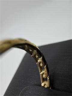 STAR JEWELRY日本製K18ゴールド チェーンデザインリング