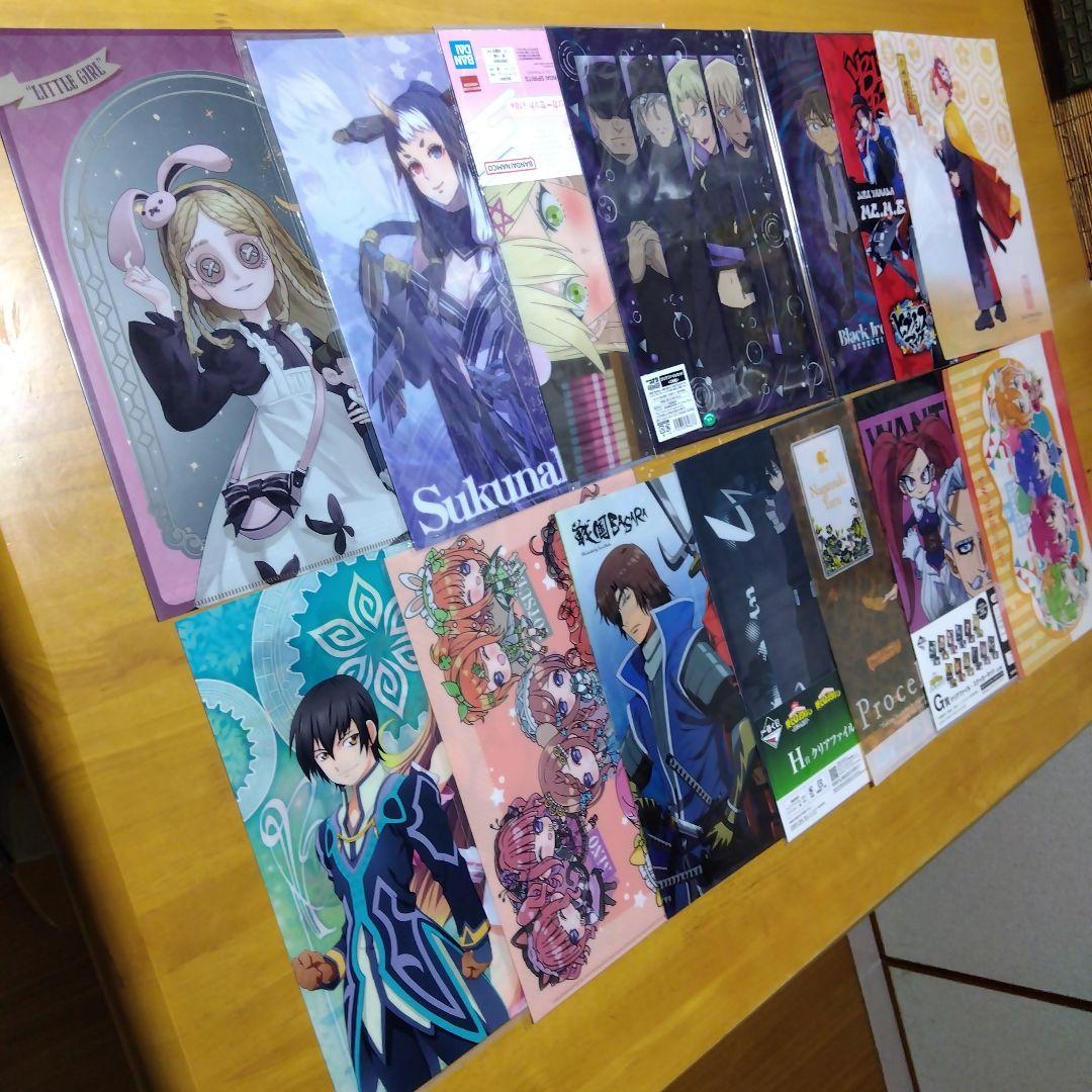 アニメ ノンジャンル 美少女系など　Ａ−４クリアファイル まとめ売り大量２５０枚