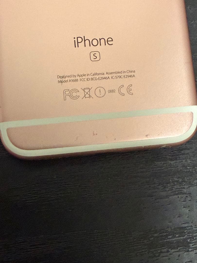 Apple iPhone 6s 128GB ローズゴールド