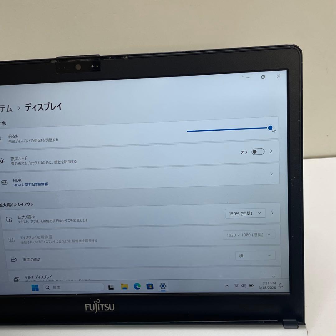 富士通 LIFEBOOK U938/S i5-8350U 8GB SSD256G