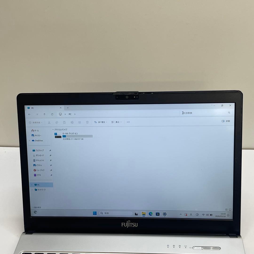 富士通 LIFEBOOK U938/S i5-8350U 8GB SSD256G
