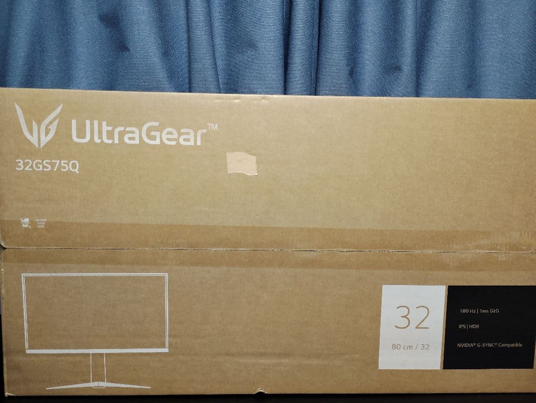 ディスプレイ・モニター本体 LG UltraGear 32GS75Q 31.5 WQHD 180hz IPS