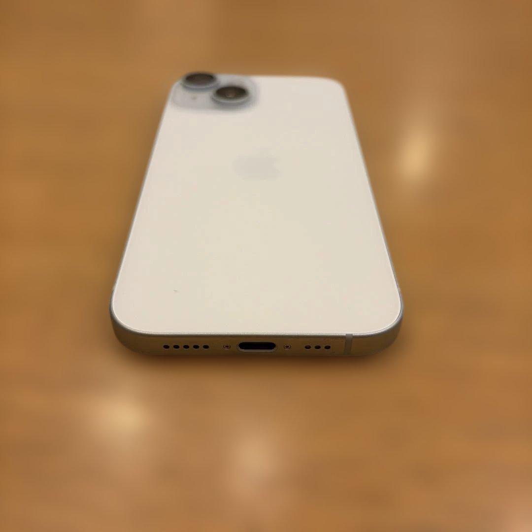 iPhone 15 128GBブルー 本体 ケーブル・フィルム・ケース付き！