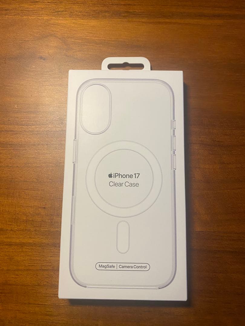 【純正】iPhone17 クリアケース