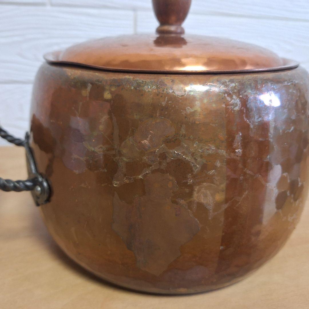 ストックリー　STOCKLI シチュー鍋　ヴィンテージ　アンティーク　純銅
