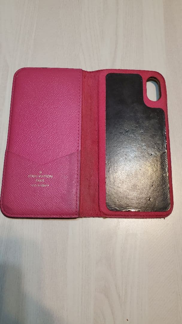 ルイヴィトン モノグラム iPhoneケース  ピンク 正規品