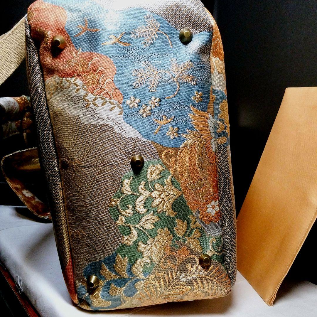 帯リメイクリュック[605]