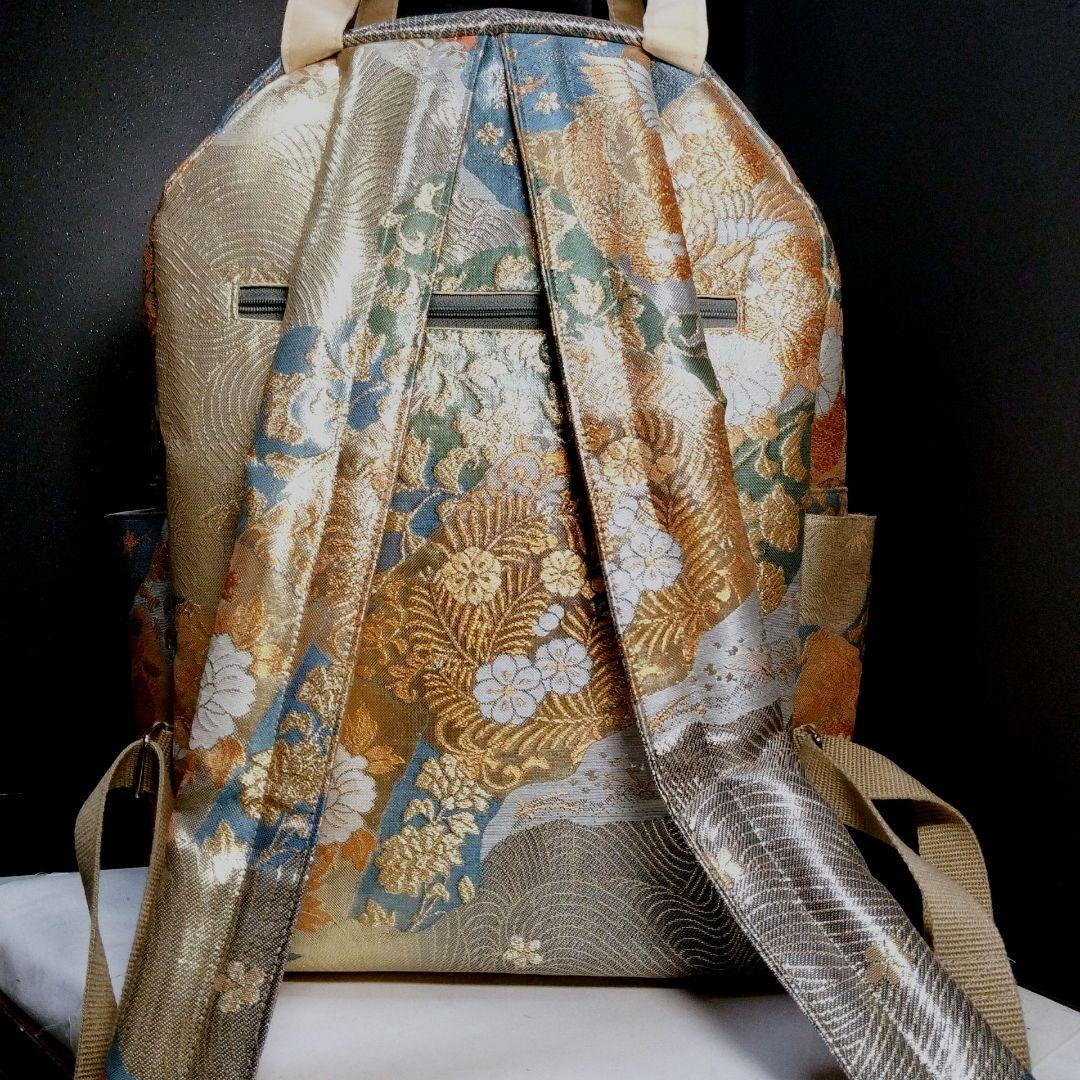 帯リメイクリュック[605]