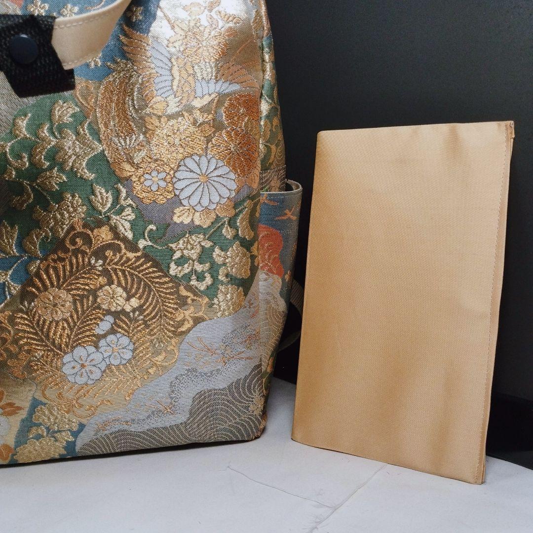 帯リメイクリュック[605]