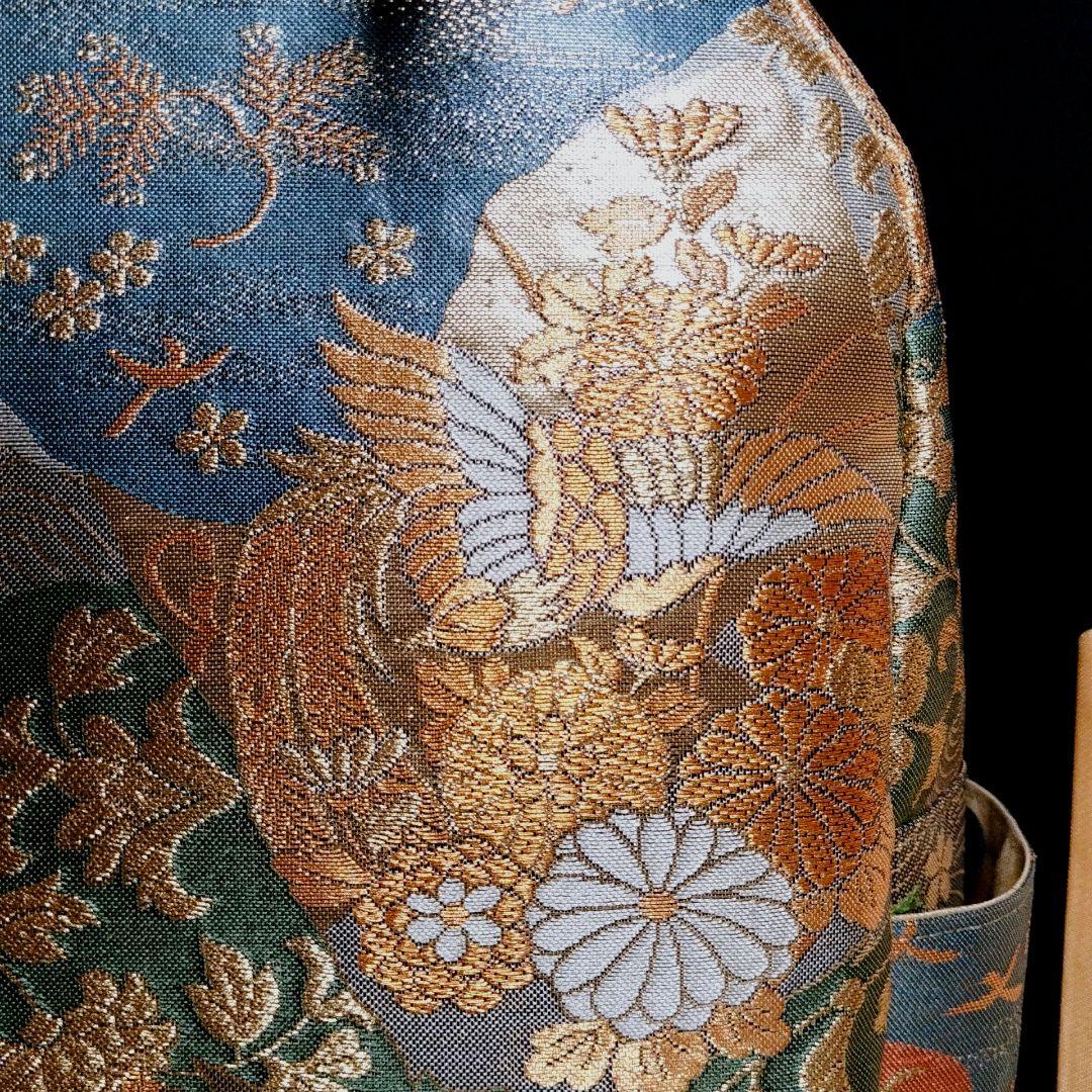 帯リメイクリュック[605]