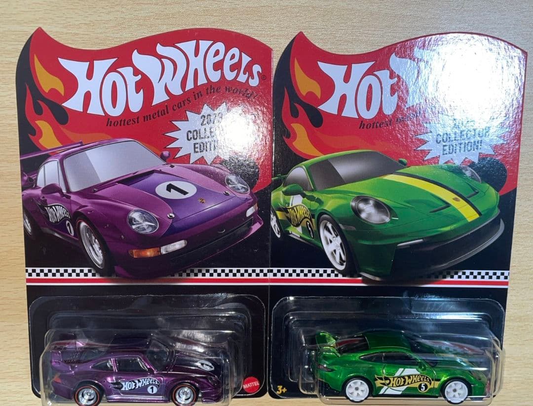 ホットウィール　コレクターエディション　ポルシェ　2台セット