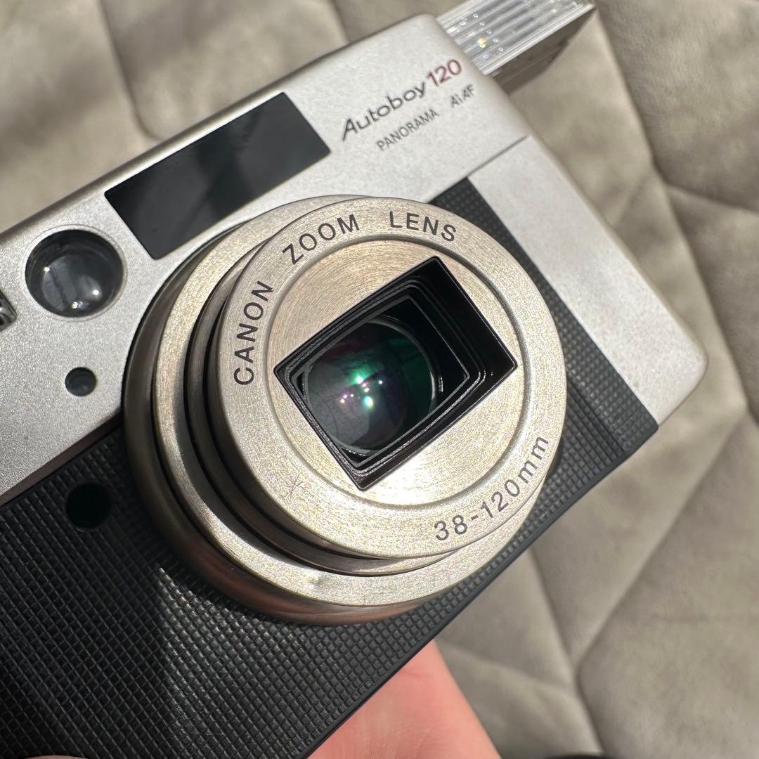 【撮影済み・美品】Canon Autoboy 120 コンパクトフィルムカメラ