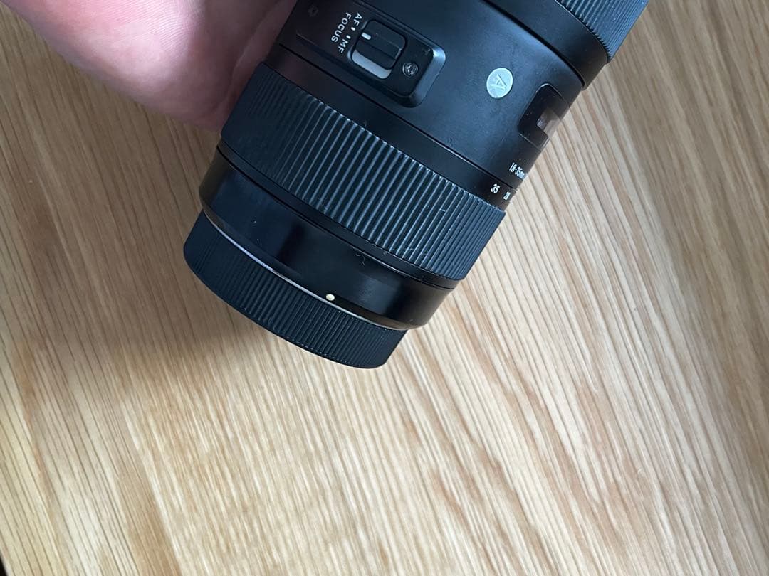 レンズ(ズーム) SIGMA 18-35mm F1.8 DC HSM for Canon