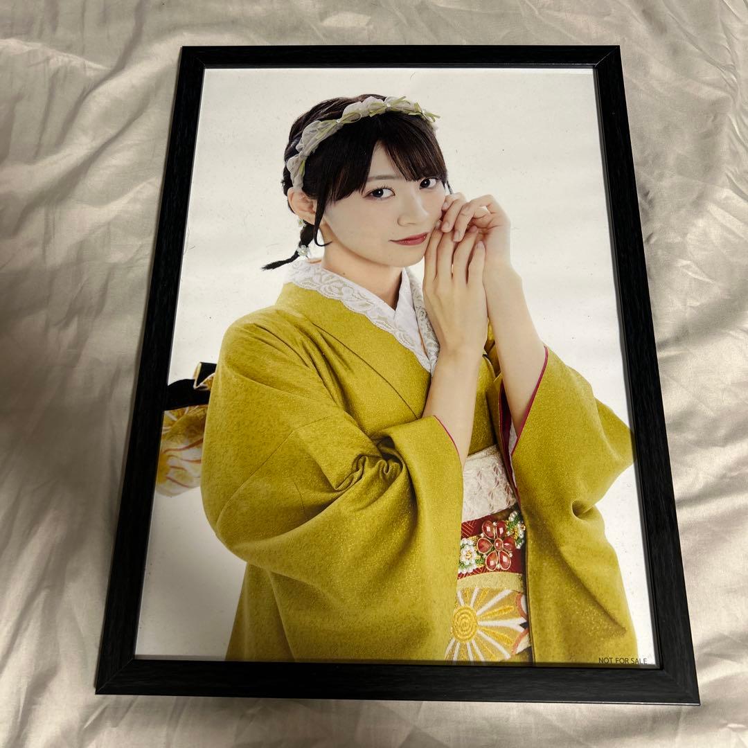 板倉可奈　サイン入りチェキ　A3ポスター