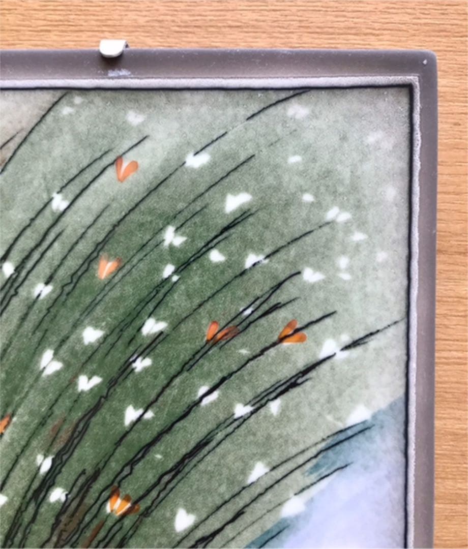 ARABIA ヘルヤ \"Hymyilevä Luonto\" 陶板画