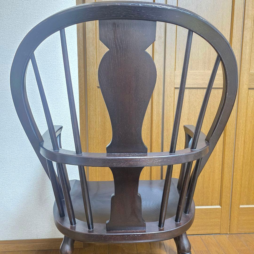 【207】【美品】松本民芸 家具 44A型 ウィンザーチェア　アームチェア